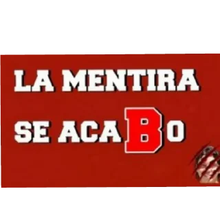 Video sticker 👍 Te fuiste a la B por puto y cagón