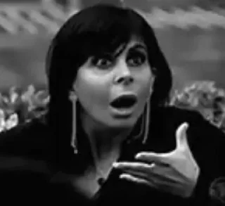 Telegram sticker 😮 Sasha fierce vibes — by rah