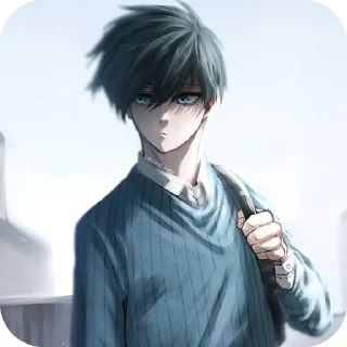 Telegram sticker 💇 RIN @The_fourEYED_cat @UrRini