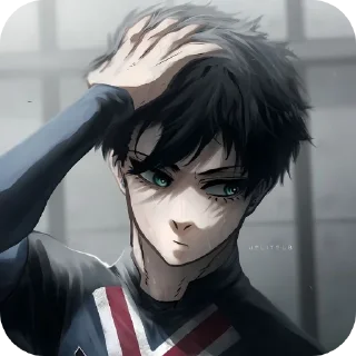 Telegram sticker 💇 RIN @The_fourEYED_cat @UrRini