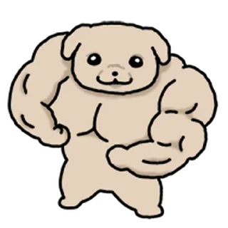 Telegram sticker ⭐ 깨득이 4 @moe_sticker_bot