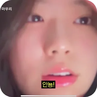 Video sticker ❤ 헬스터디 이채연🥰🥰 :: @fStikBot