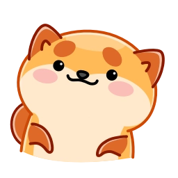 Телеграм стикер ✌ Donut