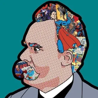 Sticker 💪 Philosophers Comics