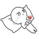 Telegram sticker 😭 منال/ t: @_xmanlx