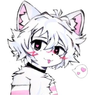 Telegram sticker ❤️ Бойкиссеры от @AFemboys