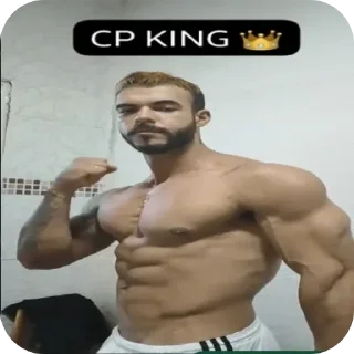 Sticker 💪 CP king