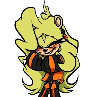 Telegram sticker 🤭 Кочан Лэтис
