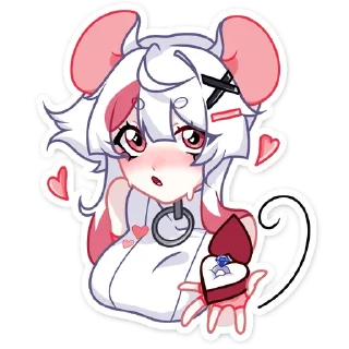 Telegram sticker 💍 Мауси :: @stickroom
