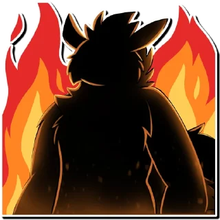 Телеграм стикер 🔥 Packonines