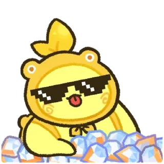 Telegram sticker 💬 함께하자코! 모코콩콘 By @KakaoEmoticon