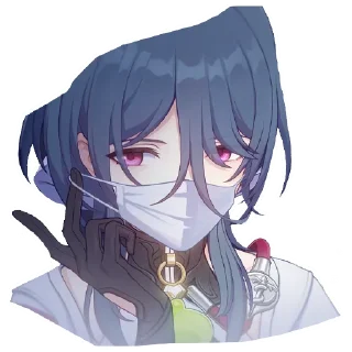 Telegram sticker 😷 Natasha @stickersMH