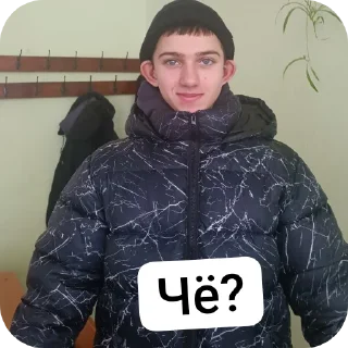 Telegram sticker 🧥 Алежка