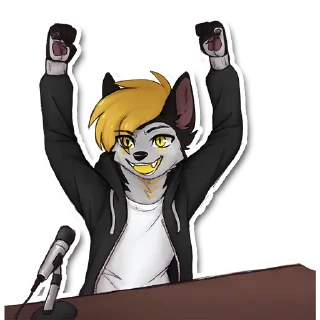 Telegram sticker 😄 BlepTheHusky