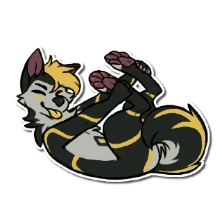 Telegram sticker 🐾 BlepTheHusky
