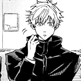 Telegram sticker 😳 Gojo Satoru | Jujutsu Kaisen @lalavalu
