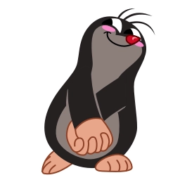 Telegram stiker 😊 Krtek