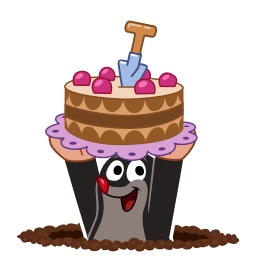 Telegram sticker 🎂 Krtek
