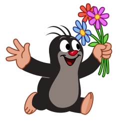 Telegram sticker 💐 Krtek