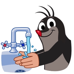 Telegram sticker 🦠 Krtek