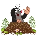 Telegram sticker 👋 Krtek