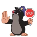 Video sticker ⛔️ Krtek