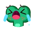 Video sticker 😭 Froggo In Love