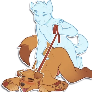 Telegram sticker 💑 Submissive — @stckrRobot