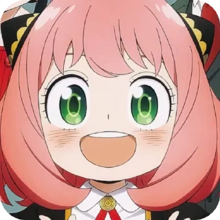 Video sticker 🤩 Anya Forger :: @fStikBot