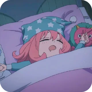 Video sticker 😴 Anya Forger :: @fStikBot