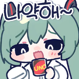 Video sticker 👻 미쿠콘 베타2 @DCConSticker