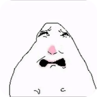 Telegram sticker 👄 хомяк строго