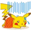 Telegram sticker 😥 pikachu