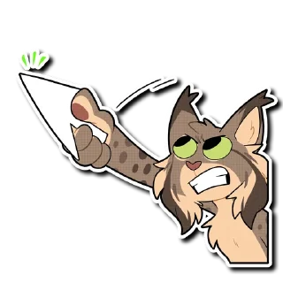 Video sticker 🖥 Lynx!
