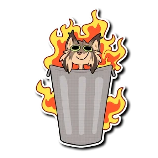 Video sticker 🔥 Lynx!