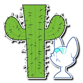 Video sticker 🌵 Lynx!