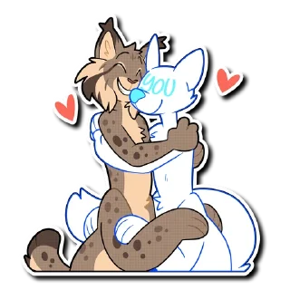 Sticker 🤗 Lynx!