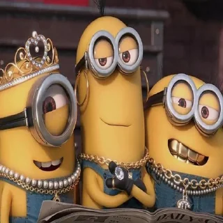 Telegram sticker 😎 миньоны на аву