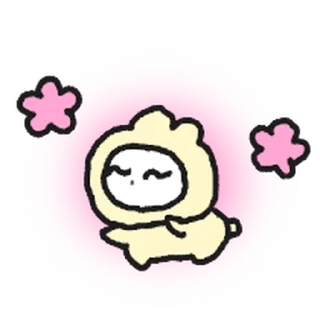 Telegram stiker ⭐ 꼬물꼬물 따랑해 토식이 5 @moe_sticker_bot