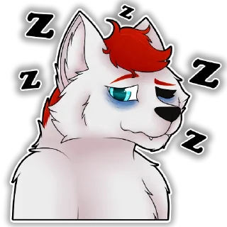 Telegram sticker 😴 Nite