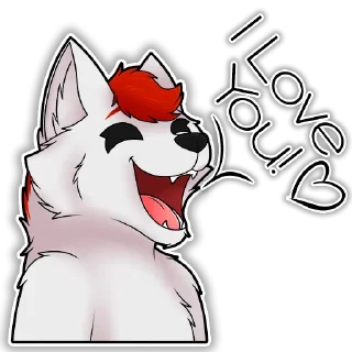 Telegram sticker ❤️ Nite