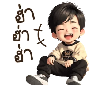 Telegram sticker ⭐ เด็กชายน่ารักตัวตึงตึง