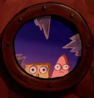 Telegram sticker 🧽 Sponge meme @fl6rk