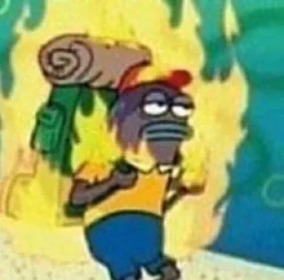 Telegram sticker 🧽 Sponge meme @fl6rk