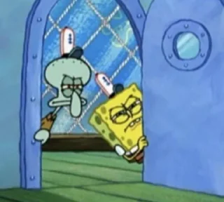 Telegram sticker 🧽 Sponge meme @fl6rk