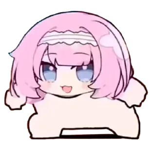 Telegram sticker 😜 163см любви @herrscher_of_beer