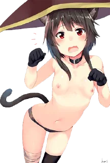 Telegram sticker ❤️ @PrettyPridot Megumin