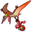 Telegram sticker 🎁 Динозаври