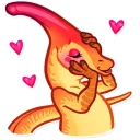 Telegram sticker 😍 Динозаври
