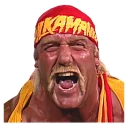 Sticker 😤 Hulk Hogan